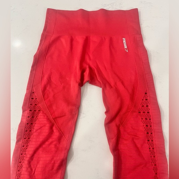 Gymshark Legging bundle in Red and Gray - Picture 3 of 3